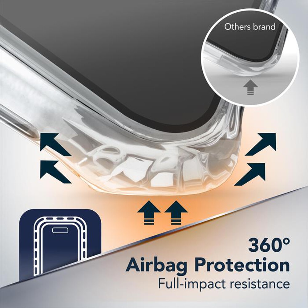 Immagine del prodotto CELLULARLINE - Cover ULTRA STRONG MAG per iPhone 18 Pro-Trasparente