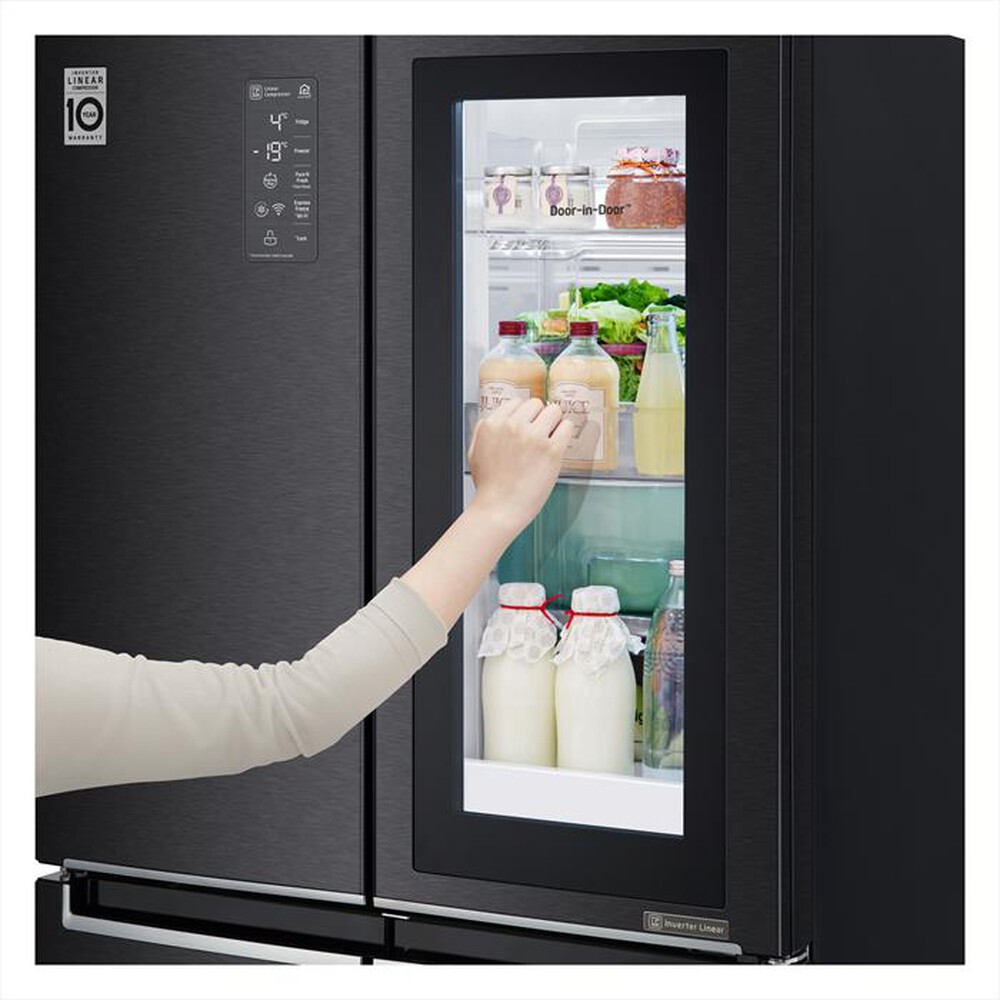 "LG - Frigorifero Multidoor GMQ844MC5E Classe E 530lt-Black"