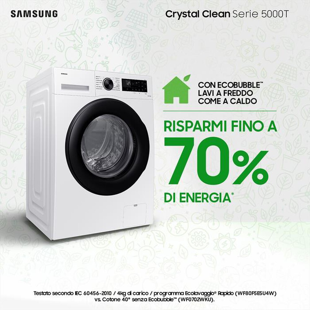Immagine del prodotto SAMSUNG - Lavatrice WW90CGC04DAEET 9kg 1400g Classe A-Bianco