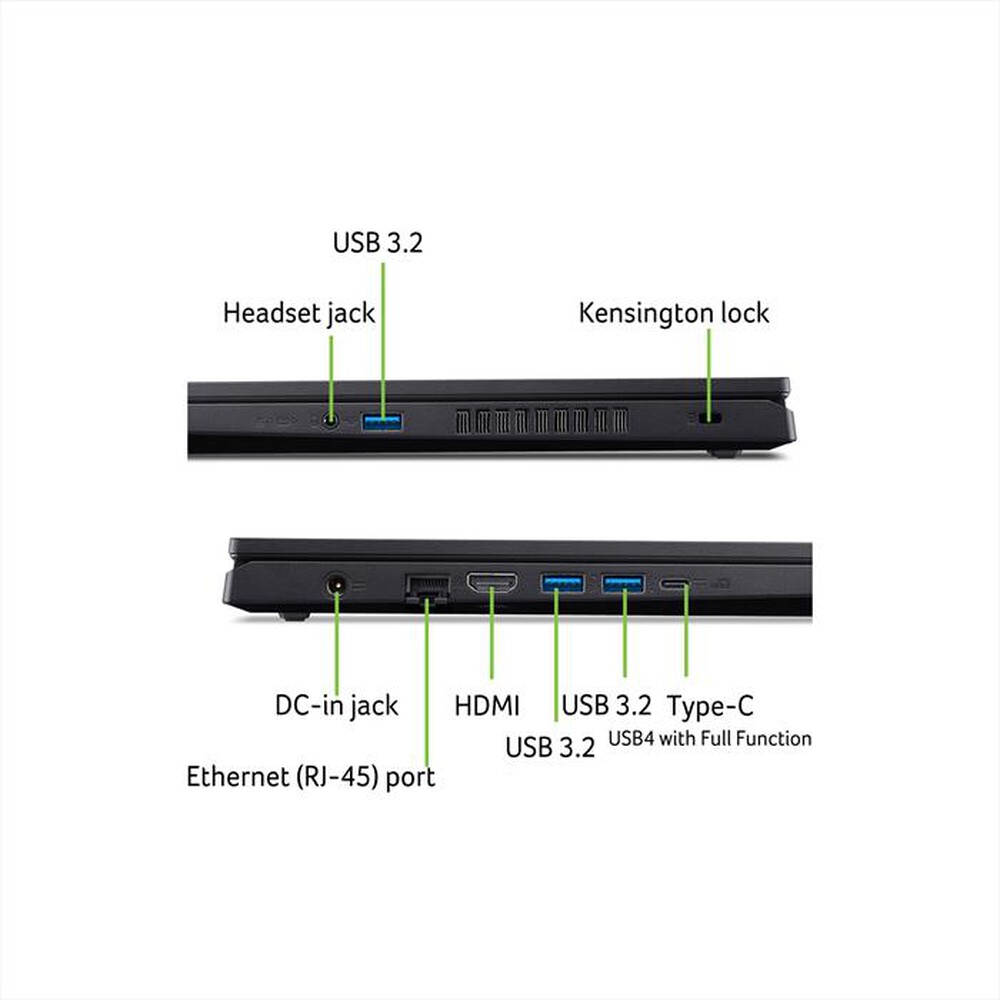 "ACER - Notebook Gaming NITRO V 15 ANV15-41-R2LQ-Nero"