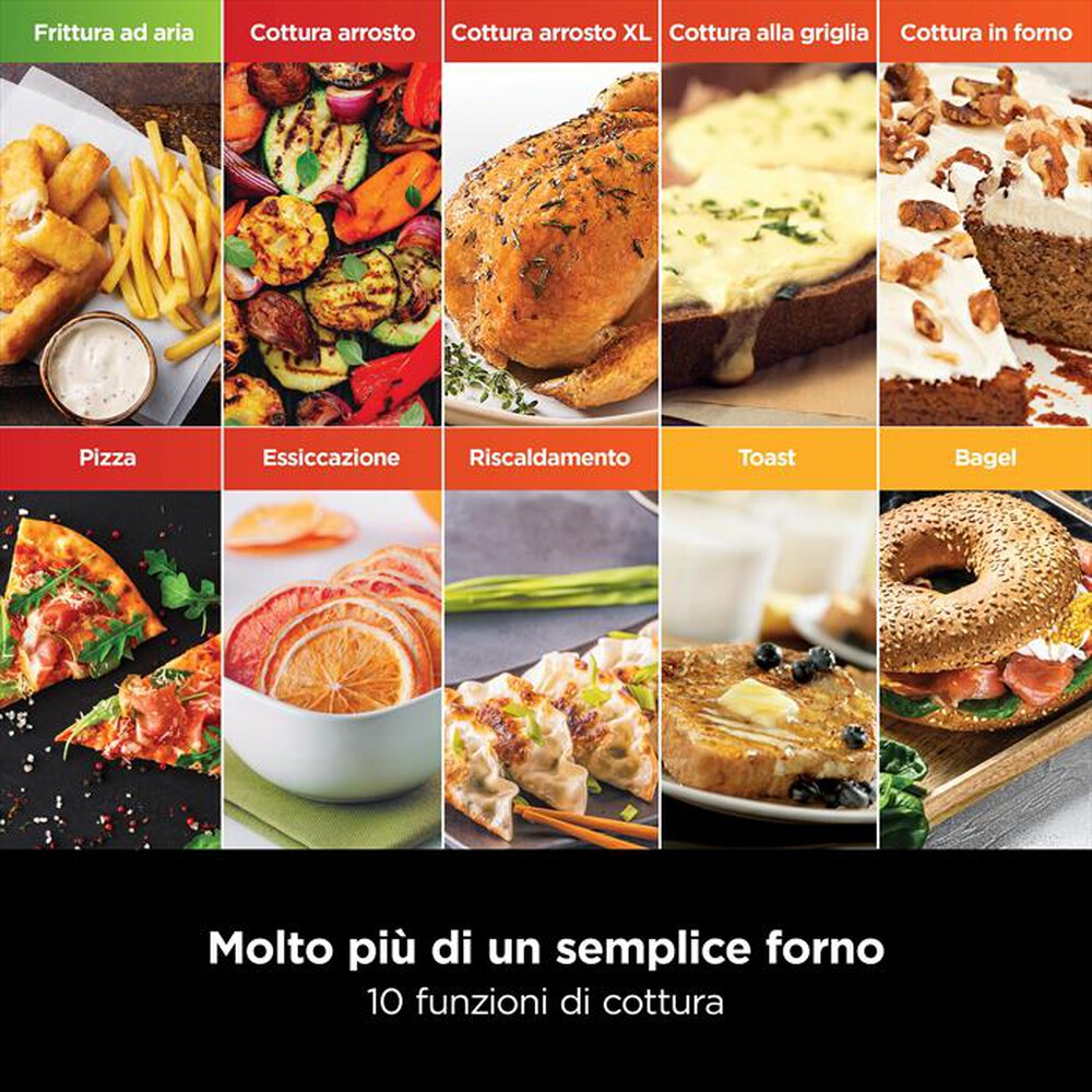 "NINJA - Forno multifunzione 10 in 1  DA 29 L DT200EU-NERO"