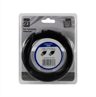 XTREME - CAVO USB 2.0-NERO