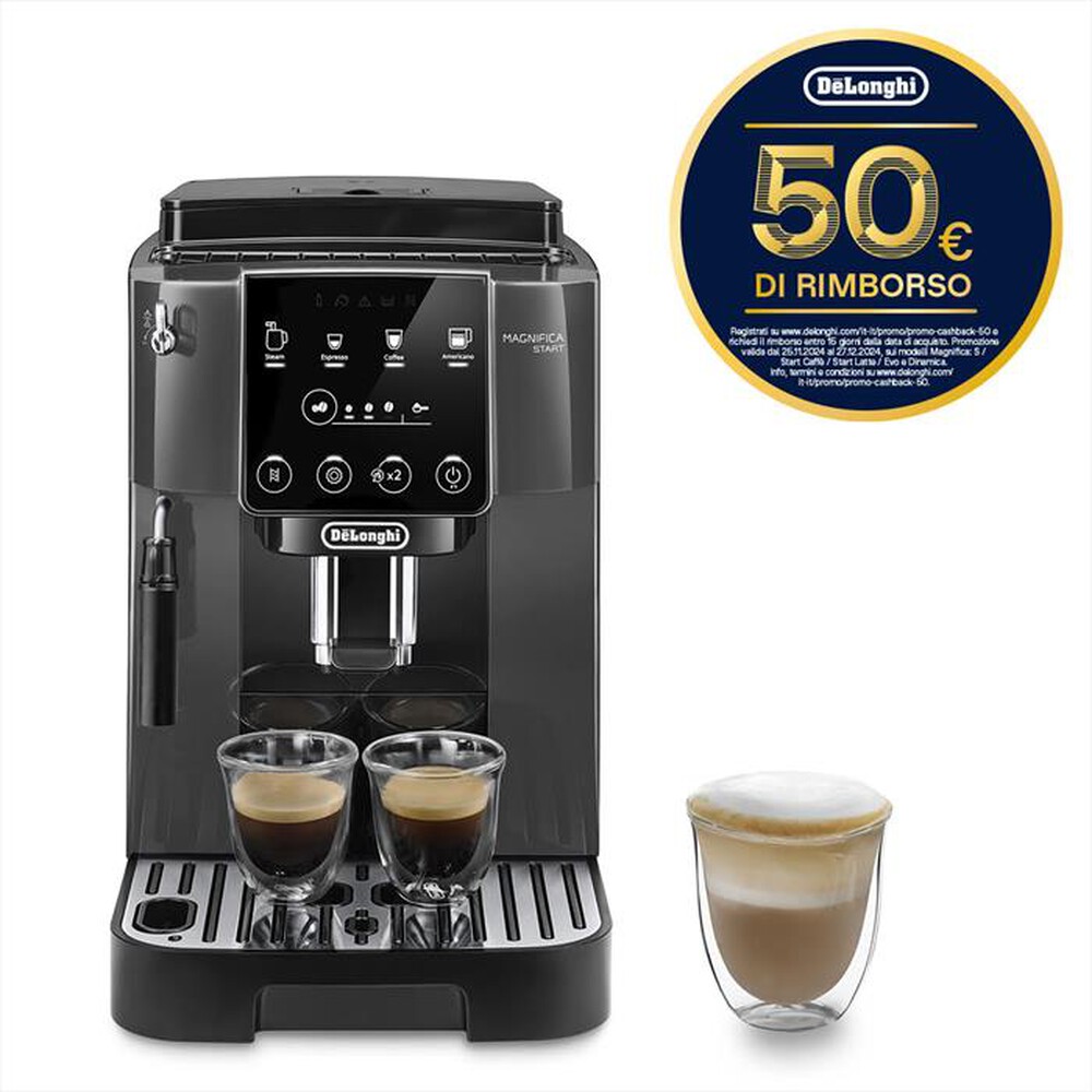 "DE LONGHI - Macchina da caffè Magnifica Start ECAM220.22.GB-Grey Black"