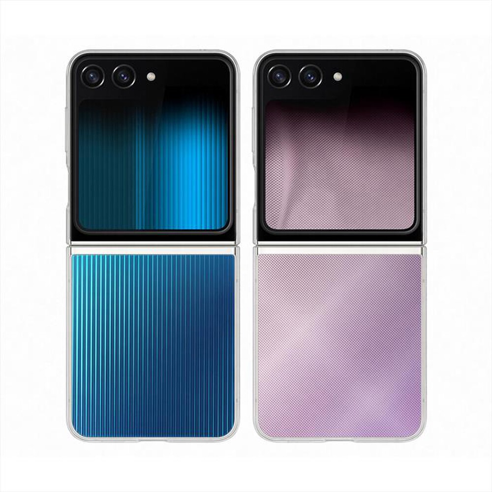 "SAMSUNG - Cover Flipsuit per Galaxy Z Flip5-Trasparente"