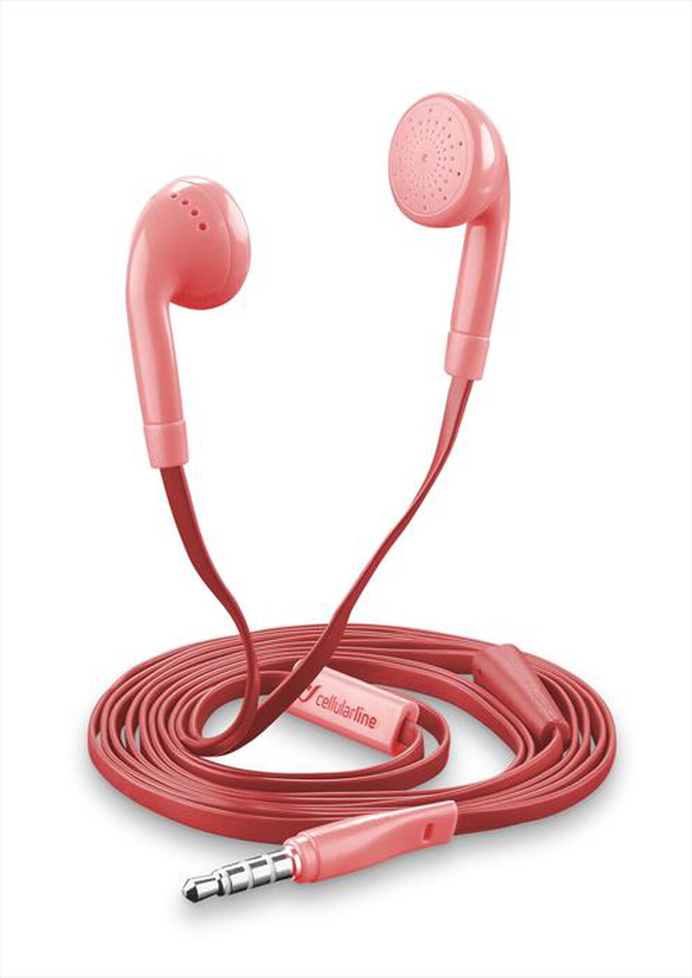 Immagine del prodotto CELLULARLINE - Butterfly - Auricolare classico con microfono-Rosa