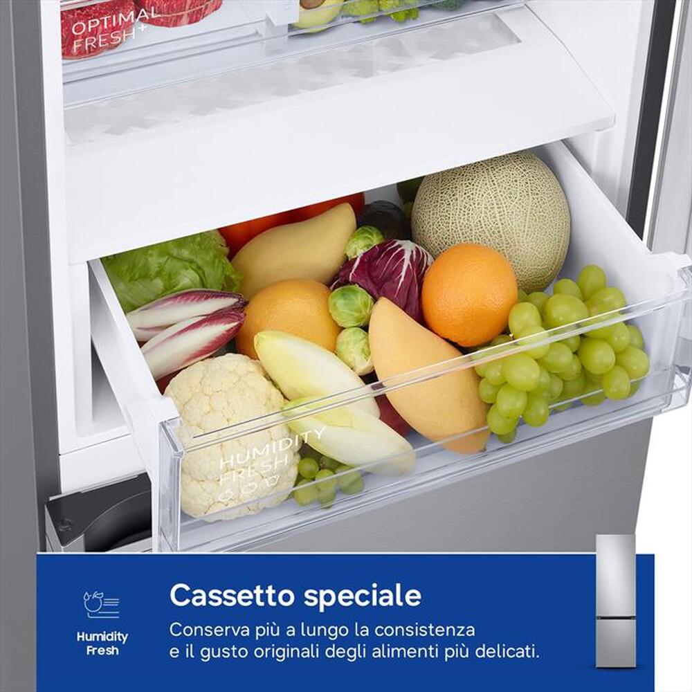 Immagine del prodotto SAMSUNG - Frigorifero combinato RB38C607AS9/EF Classe A-METAL INOX