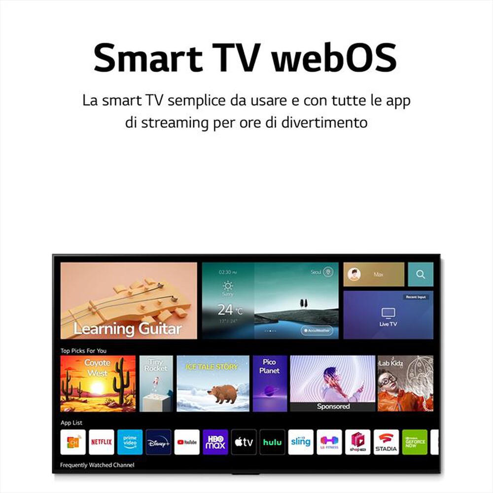 "LG - Smart TV LED UHD 4K 43\" 43UQ75006LF-Nero"
