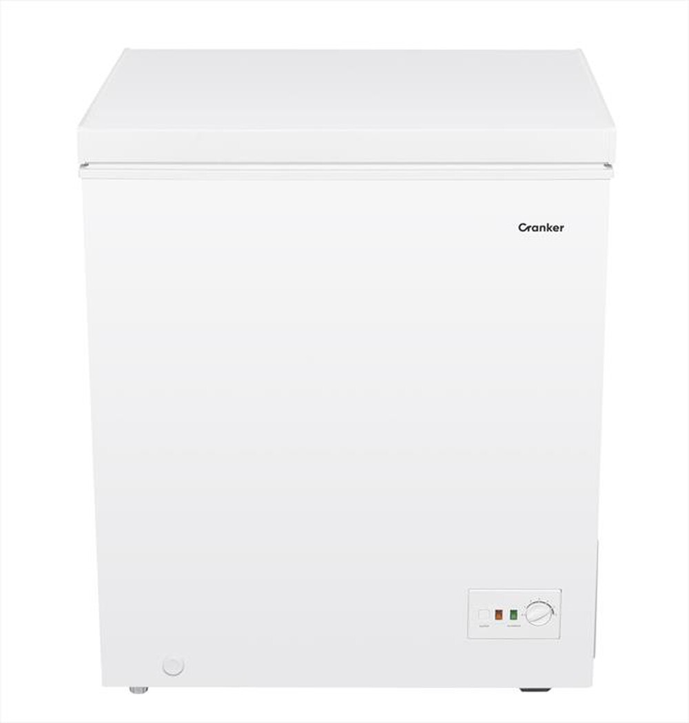 "CRANKER - Congelatore orizzontale CRCO146 Classe E 142 lt-BIANCO"