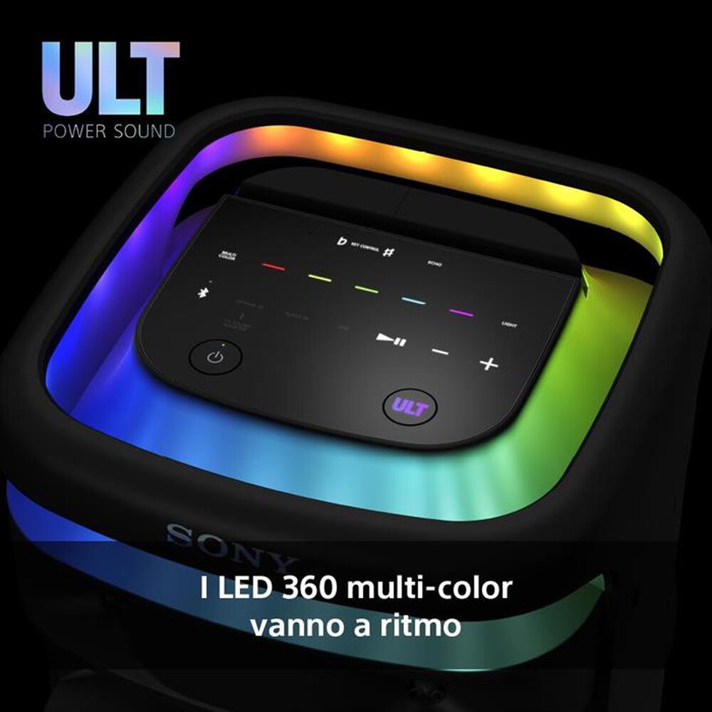 "SONY - Altoparlante Bluetooth SRSULT1000.CEL-nero"