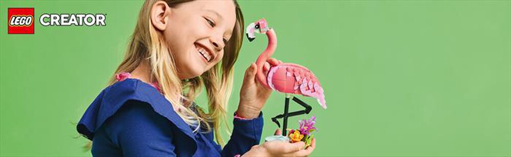 Immagine del prodotto LEGO - CREATOR Animali selvatici: fenicottero rosa 31170