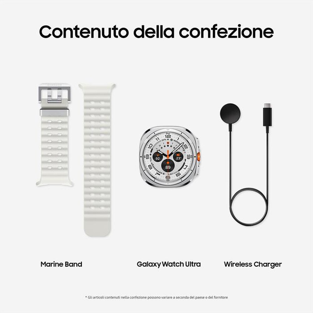 Immagine del prodotto SAMSUNG - Smartwatch GALAXY WATCH ULTRA 47MM LTE-Titanium White