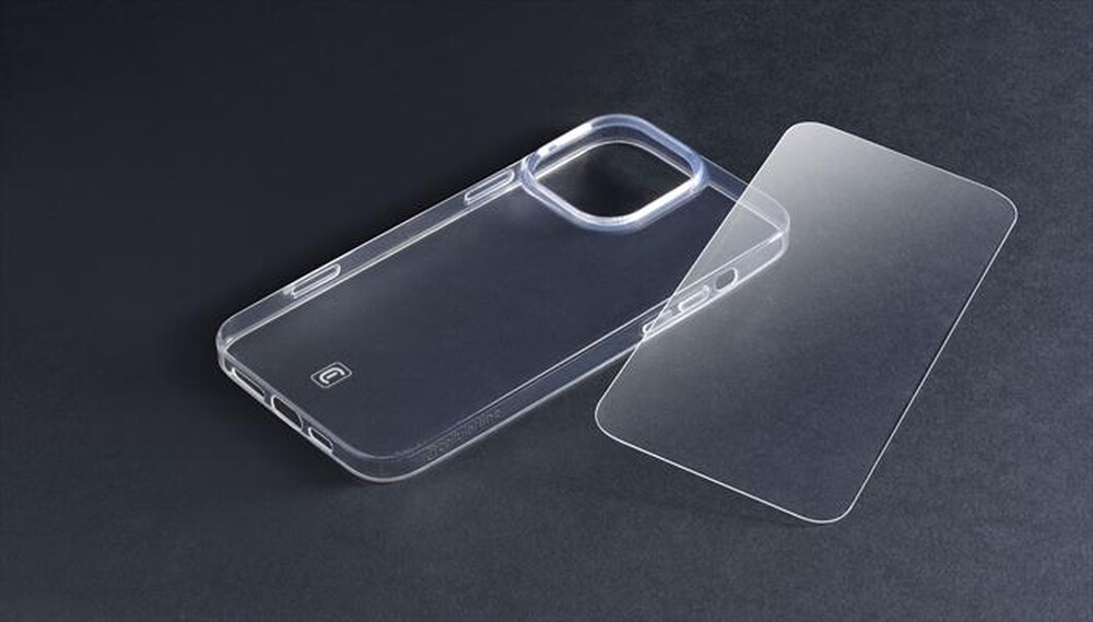 Immagine del prodotto CELLULARLINE - Cover case PROTECTION KIT per iPhone 16 Pro-Transparent
