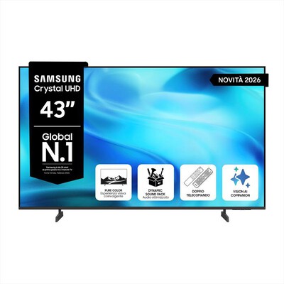 SAMSUNG - UE43U8000HUXZT-Black
