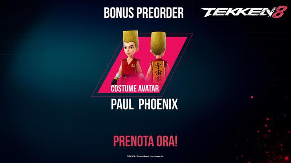 Immagine del prodotto NAMCO - TEKKEN 8 LAUNCH LIMITED EDITION (DAY 1 ED) PC