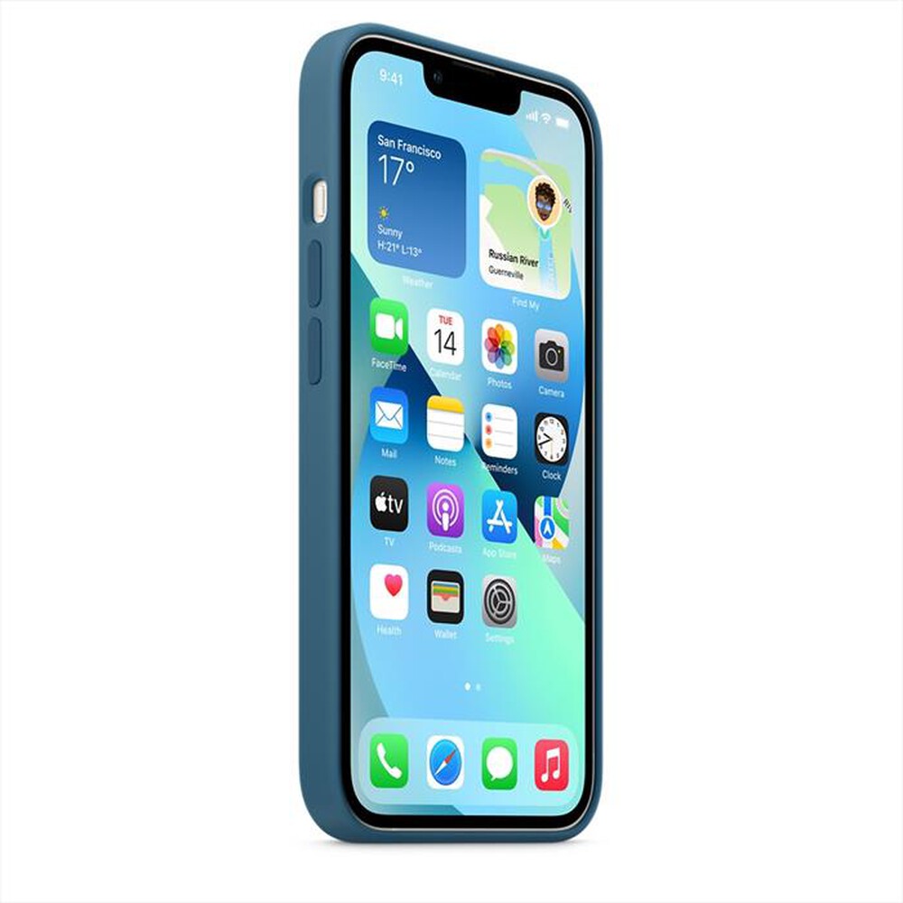 Immagine del prodotto APPLE - iPhone 13 Silicone Case with MagSafe-Azzurro fiordo