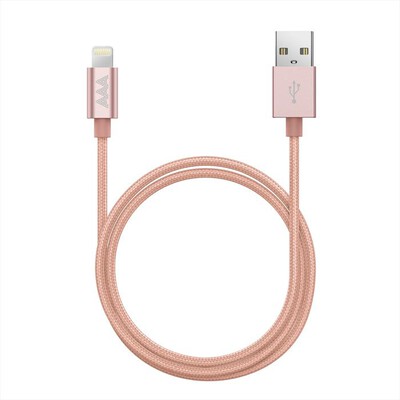 AAAMAZE - ALUMINUM LIGHTNING CABLE 1M-Pink