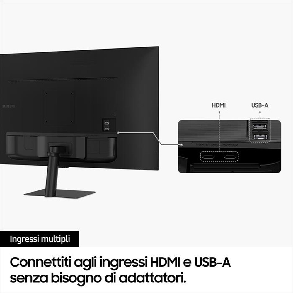 "SAMSUNG - SMART Monitor LED 27\" M5 - M50D FULL HD FLAT"