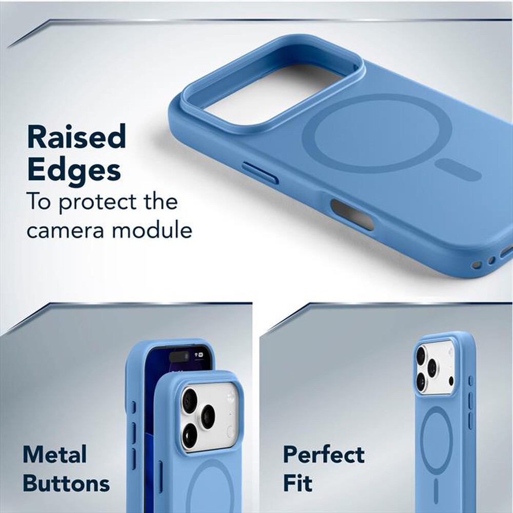 Immagine del prodotto CELLULARLINE - Cover AURA MAG per iPhone 18 Pro Max-Blu