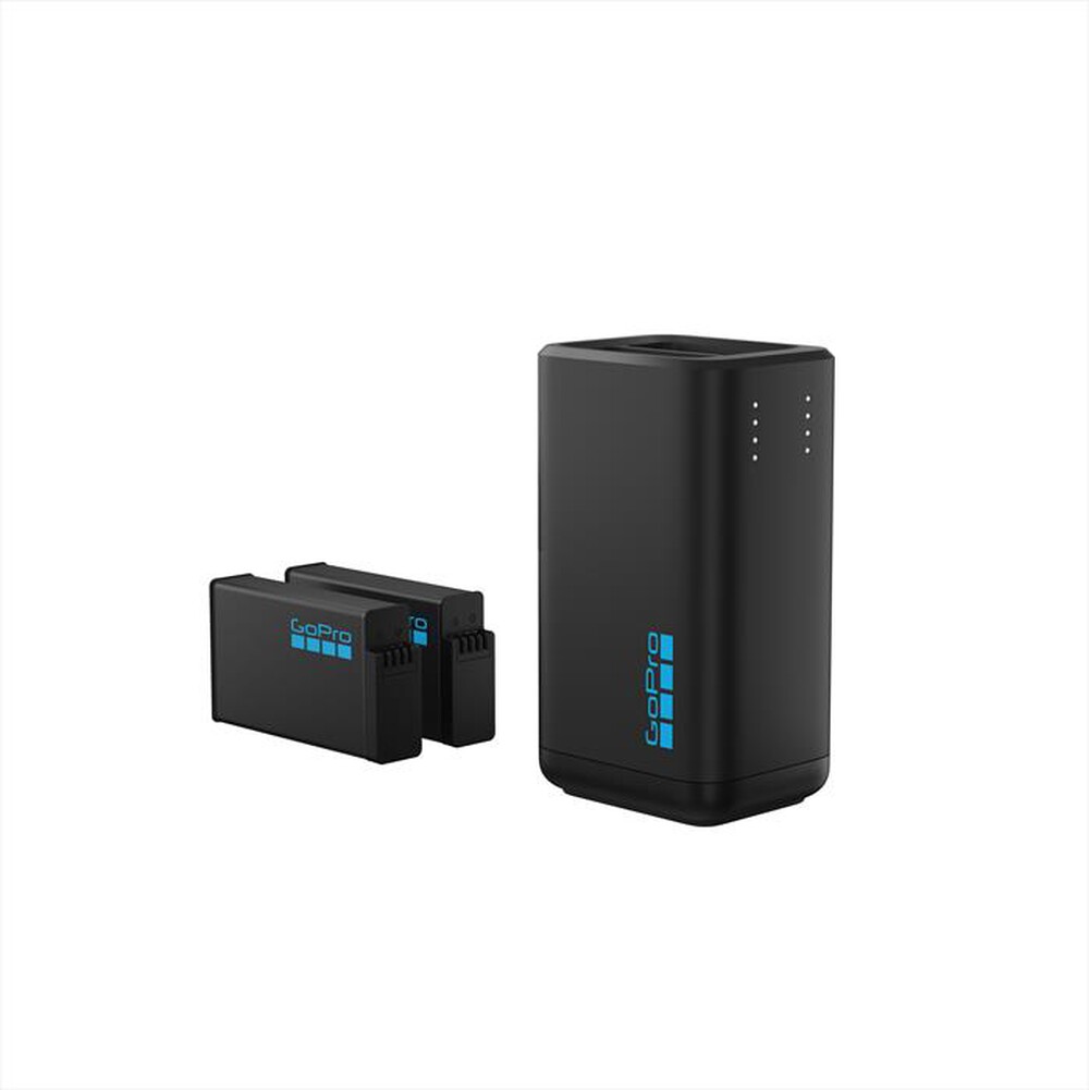 GoPro - Caricatore Doppio MAX2-Nero