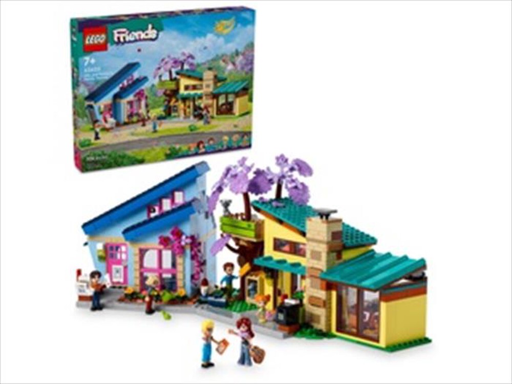"LEGO - FRIENDS Le case di Olly e Paisley - 42620-Multicolore"
