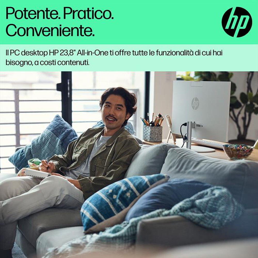 Immagine del prodotto HP - Desktop ALL-IN-ONE 24-CR0002NL-Shell White