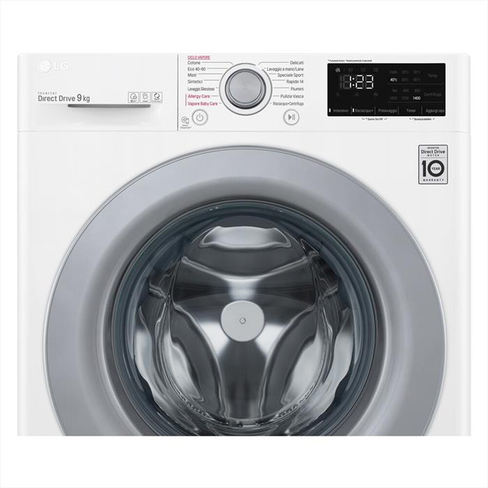 Immagine del prodotto LG - Lavatrice F4WV309S4E 9 Kg Classe B-Bianco