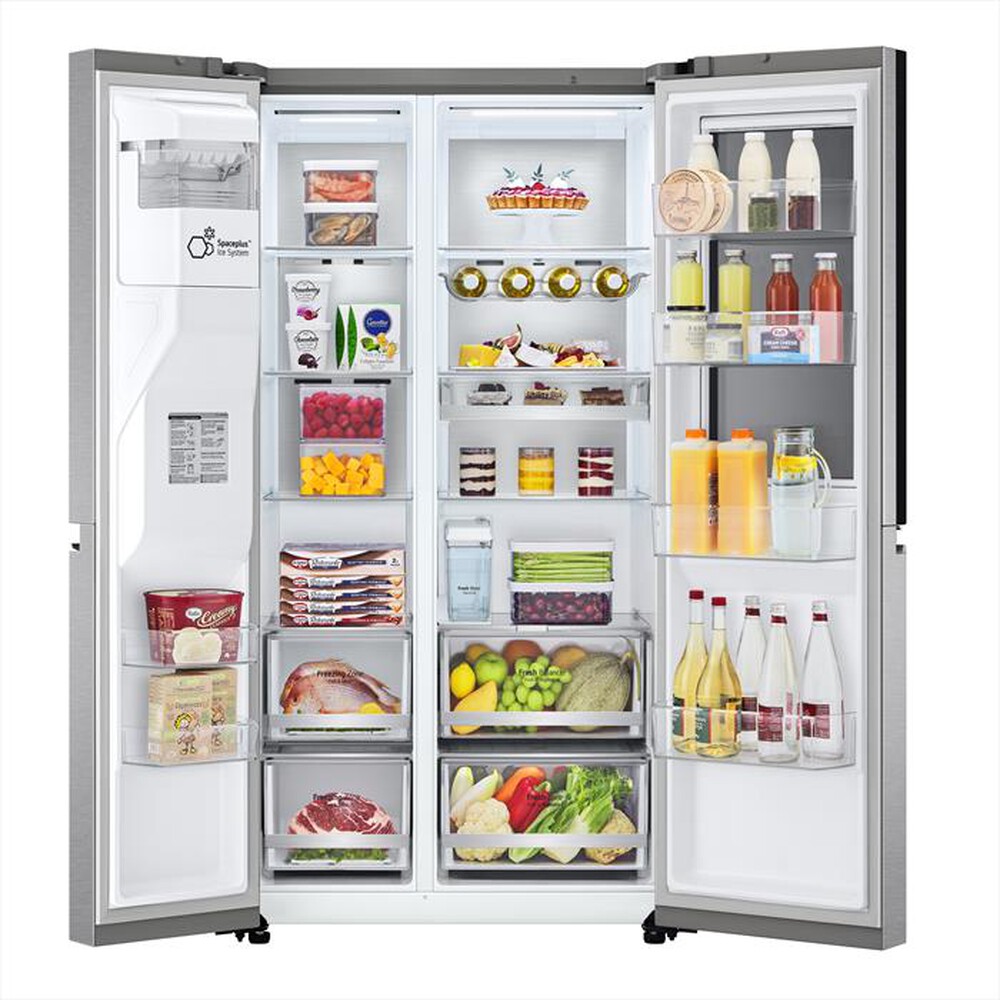 Immagine del prodotto LG - Frigorifero side by side GSXV91MBAF Classe F-Metal Sorbet