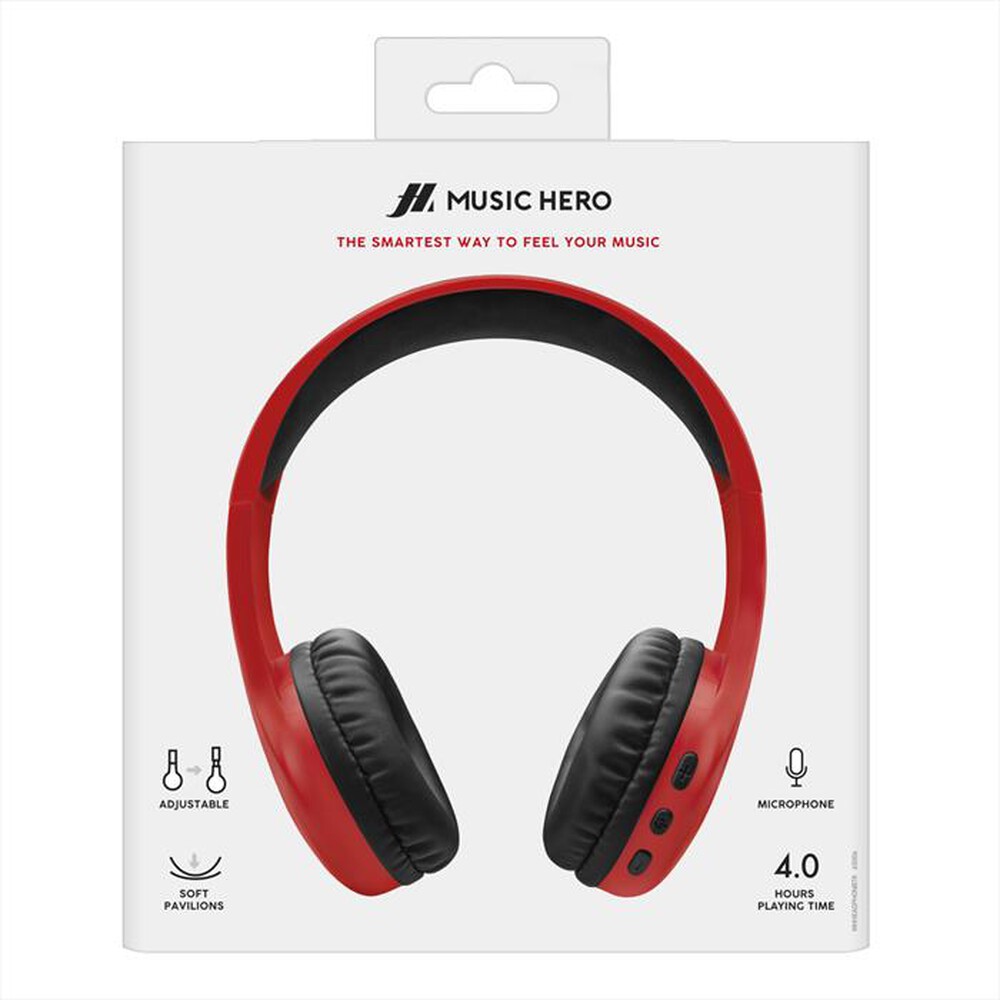 "SBS - MHHEADPHONBTR-ROSSO"