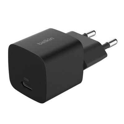 BELKIN - Caricabatteria da parete USB-C da 25 W BoostCharge-Nero