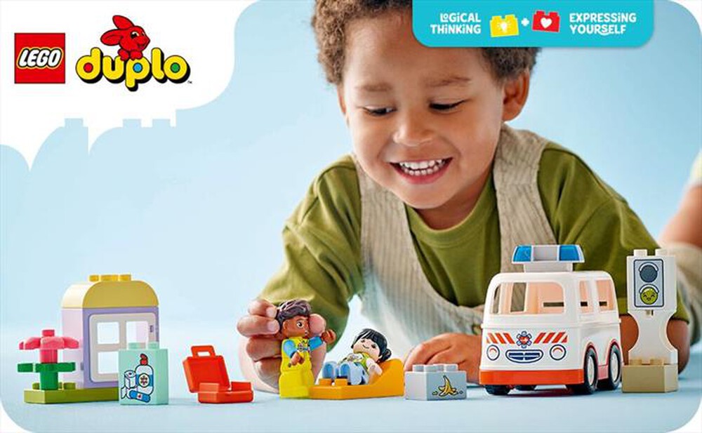 Immagine del prodotto LEGO - DUPLO Town Ambulanza e autista 10447