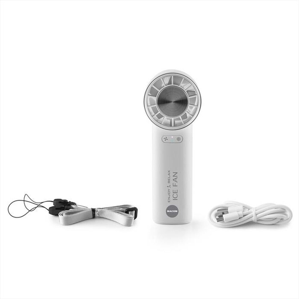 Immagine del prodotto MACOM - Mini ventilatore portatile ICE FAN-bianco