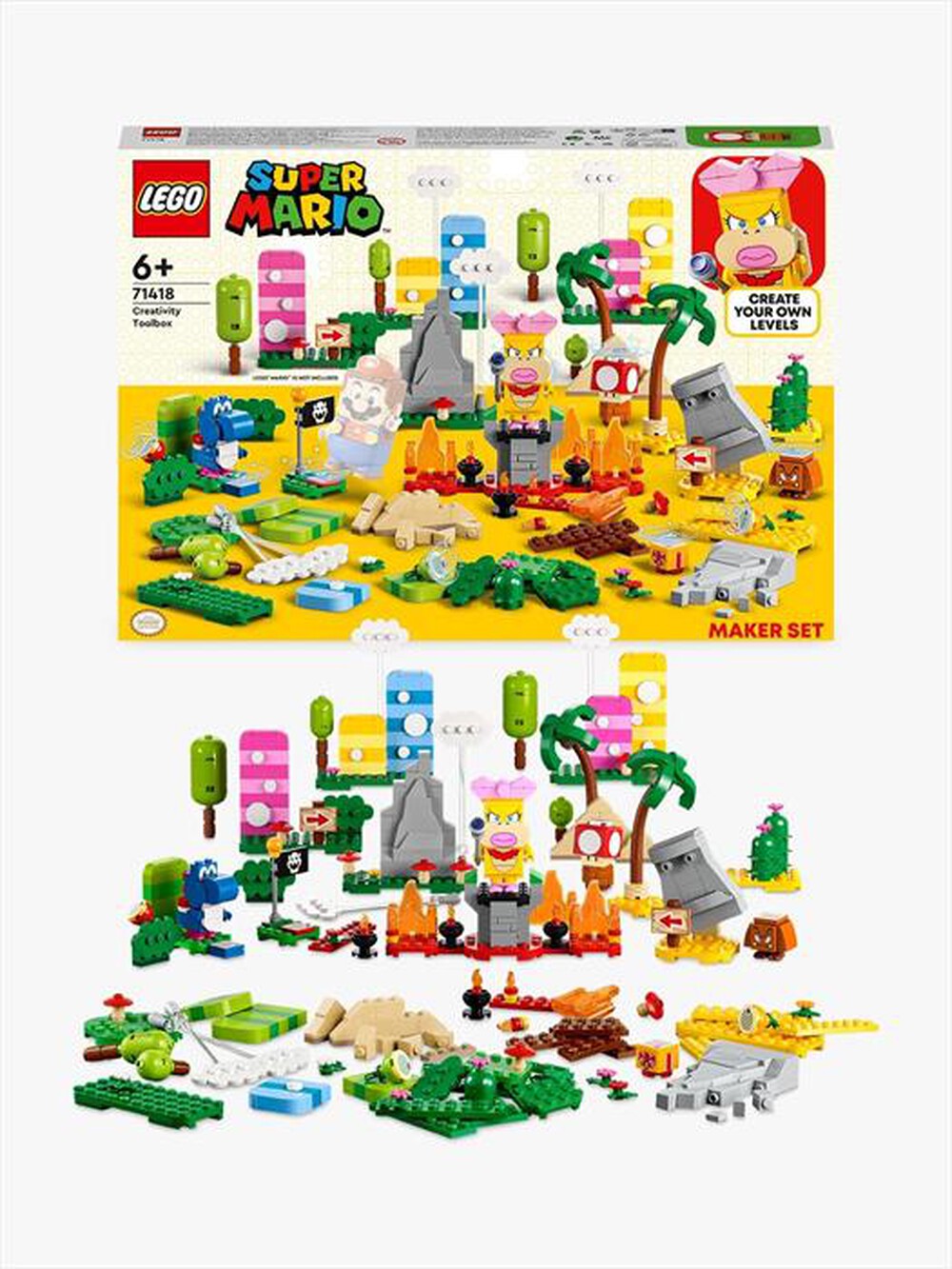 Immagine del prodotto LEGO - SUPER MARIO TOOLBOX CREATIVA - 71418