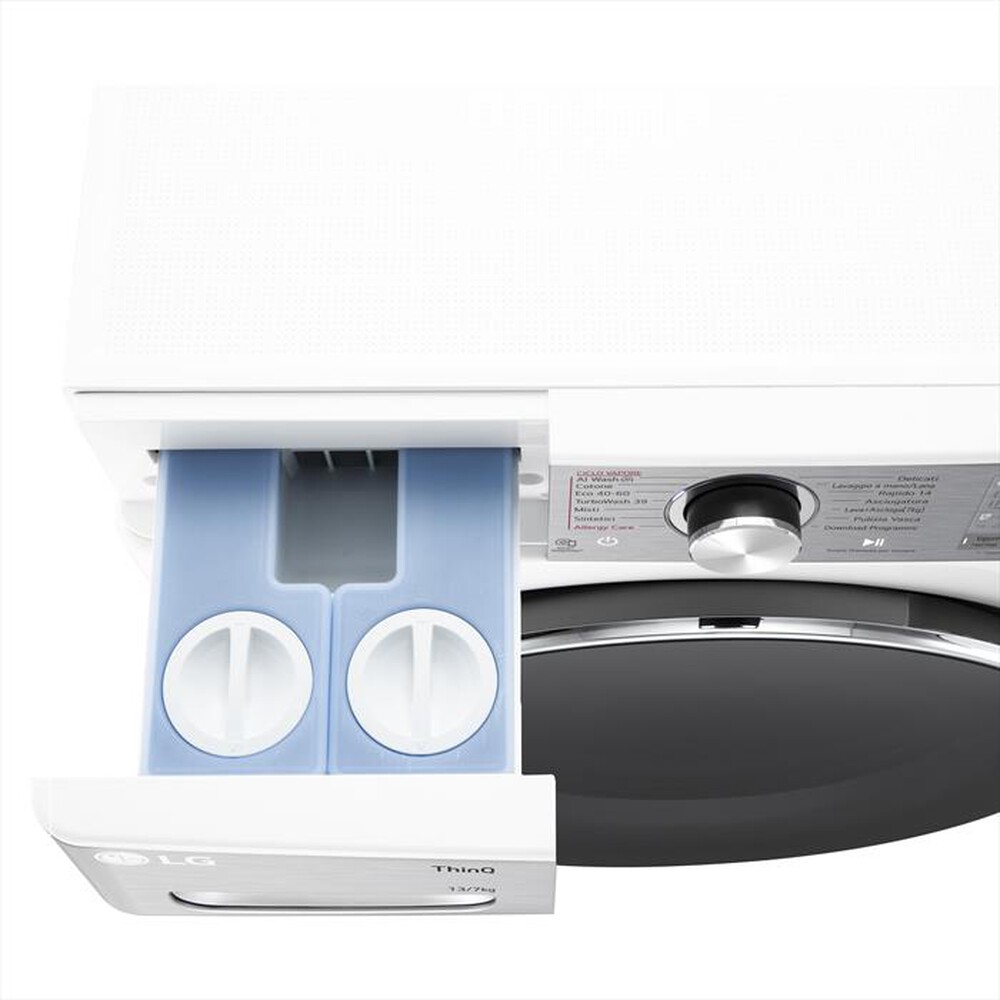 Immagine del prodotto LG - Lavasciuga D4R9513TPWC 13/7 Kg Classe A-Argento, Bianco