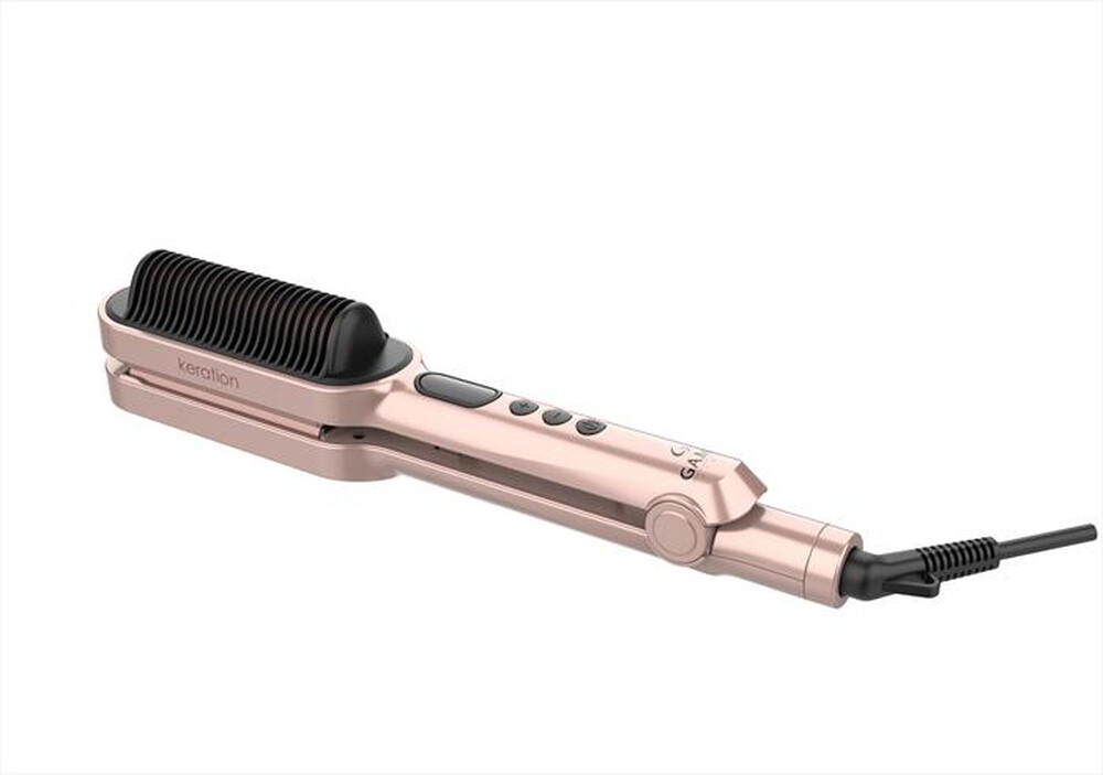 "GAMA - Ferro per capelli KERATION WAVER & BRUSH-Oro"