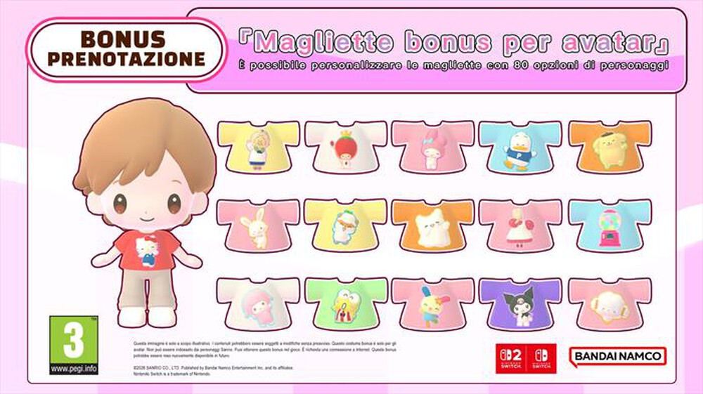 Immagine del prodotto NAMCO - HELLO KITTY PARTY LAND NSW