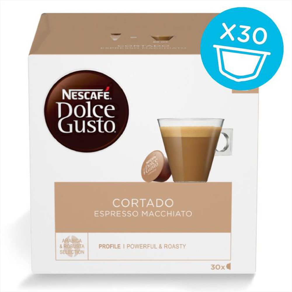 "NESCAFE' DOLCE GUSTO - Cortado Espresso Macchiato Magnum"
