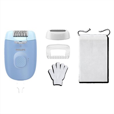 PHILIPS - Epilatore SERIE 4000 BRE247/00-azzurro