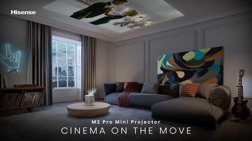 Immagine del prodotto HISENSE - Mini Proiettore Smart 4K M2 PRO-Grigio