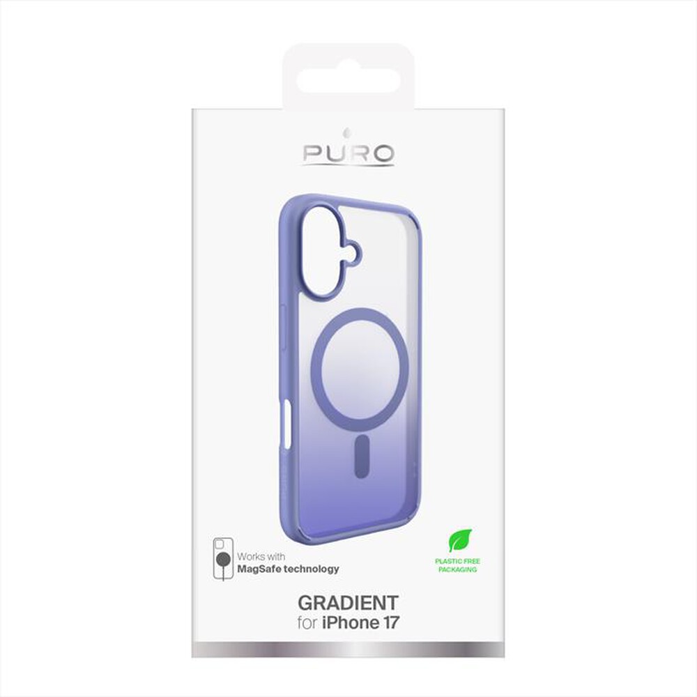 Immagine del prodotto PURO - Cover Gradient per iPhone 17-Lavander Blue