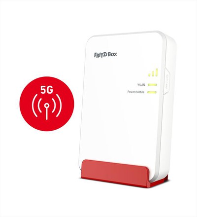 FRITZ! - Modem BOX 6860 5G-bianco/rosso