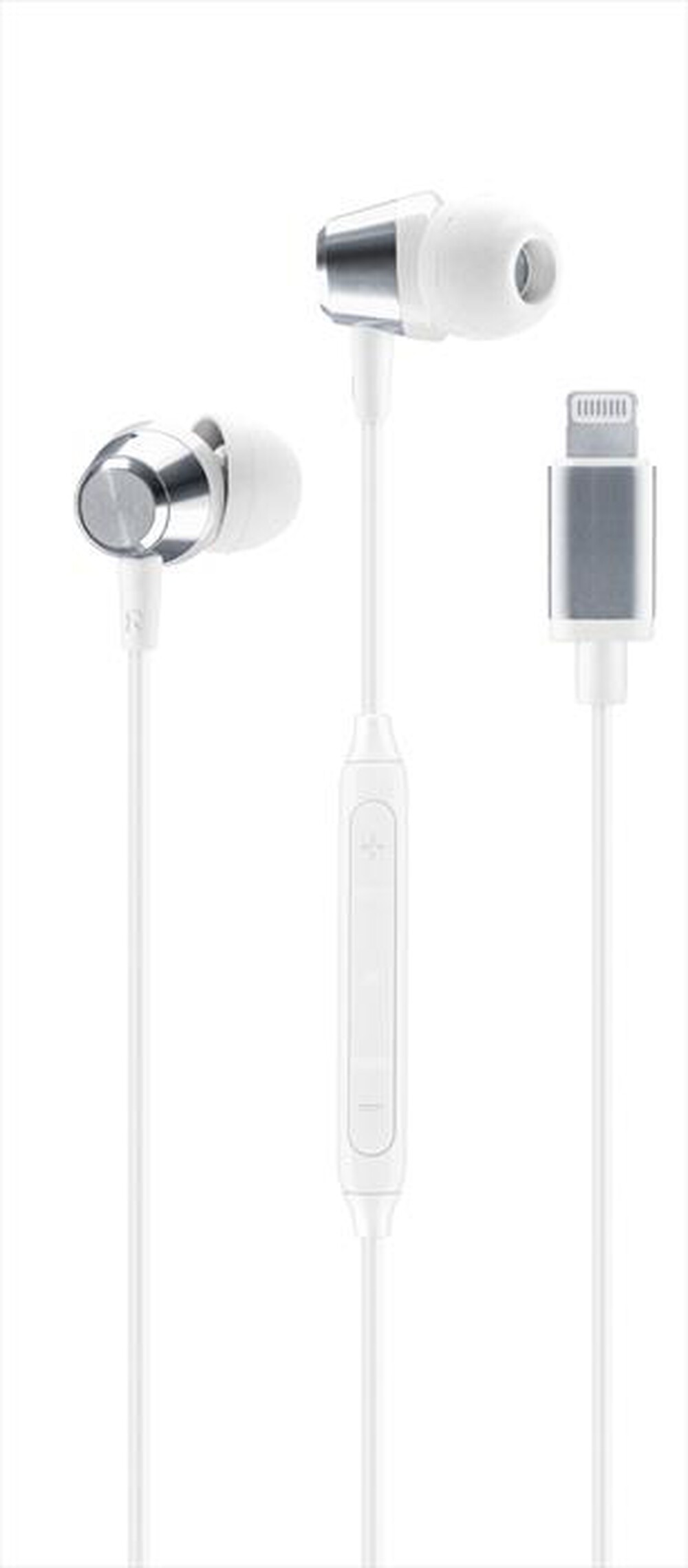 "CELLULARLINE - Auricolare a filo AUINEARMSMFIW-Bianco"