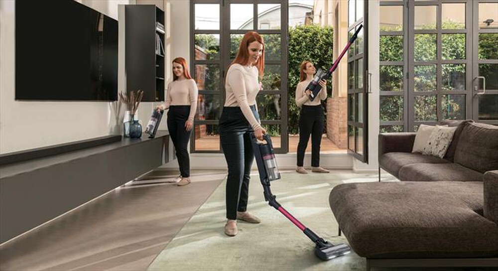 Immagine del prodotto HOOVER - Aspirapolvere a bastone 2 in 1 HF1M10HX 011-Magenta, Nero
