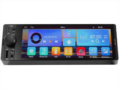 TREVI - Autoradio DAB FM RDS 160W touchs 6.6" MDV 6370-Nero