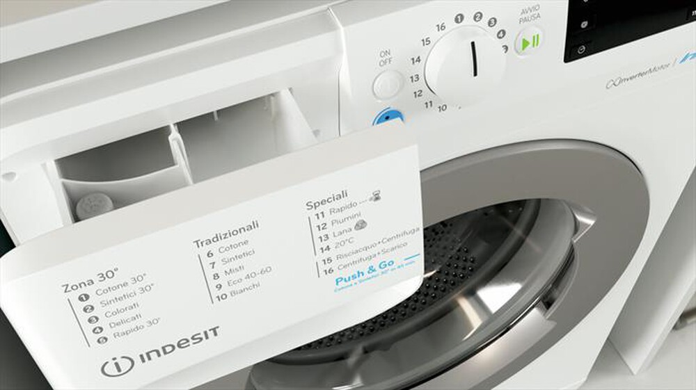 "INDESIT - Lavatrice INNEX BWE 101486X WS IT 10 Kg Classe A-Bianco"