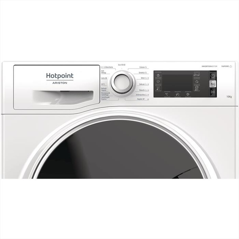 "HOTPOINT ARISTON - Lavatrice ACTIVE 20 NWBT 1045 WDAD IT N 10 Kg - B-Bianco"