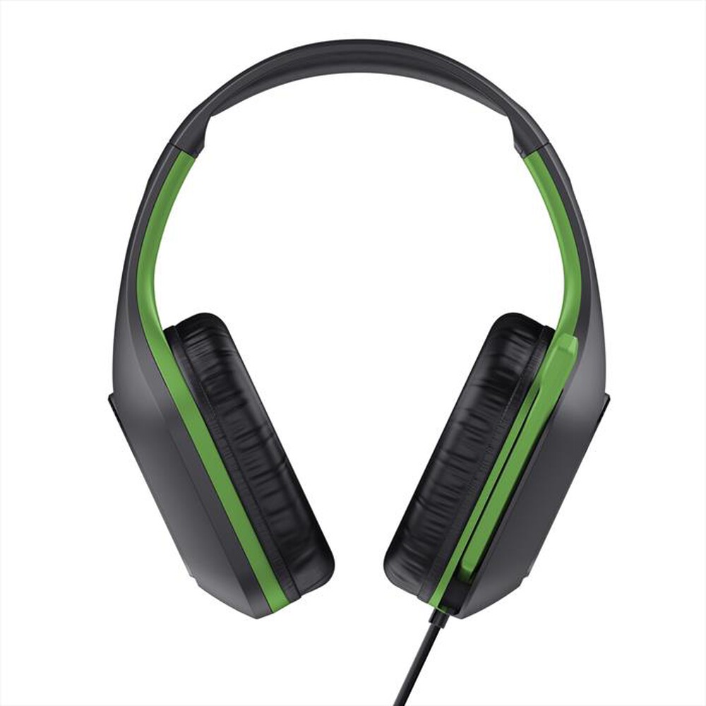 "TRUST - Cuffia gaming GXT415X ZIROX HEADSET XBOX-Black/Green"