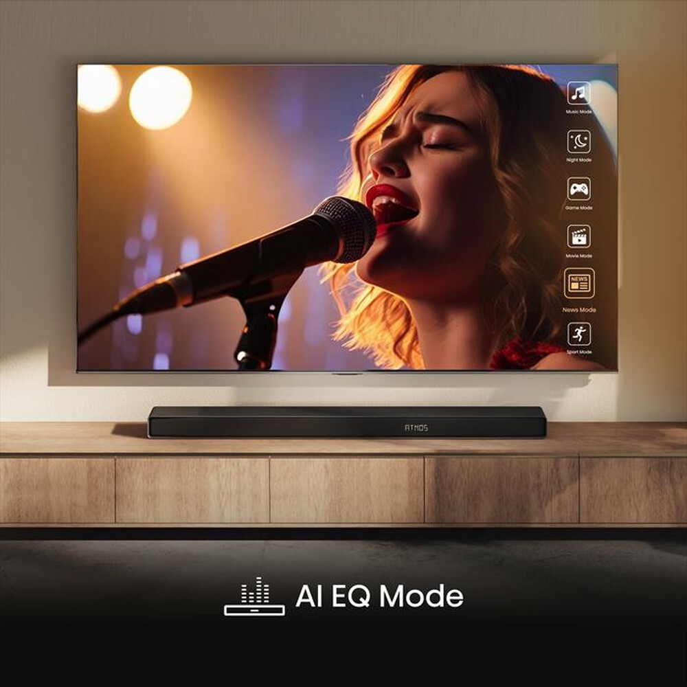 Immagine del prodotto HISENSE - Soundbar 600W + Subwoofer 280W AX5140Q-NERO