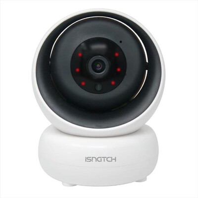 ISNATCH - HEYCAMPLUS - TELECAMERA IP MOTORIZZATA WI-FI DA IN-Bianco