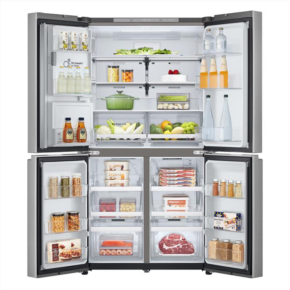 "LG - Frigorifero 4 porte GML960PYFE.APYQEUR Classe E-Silver"