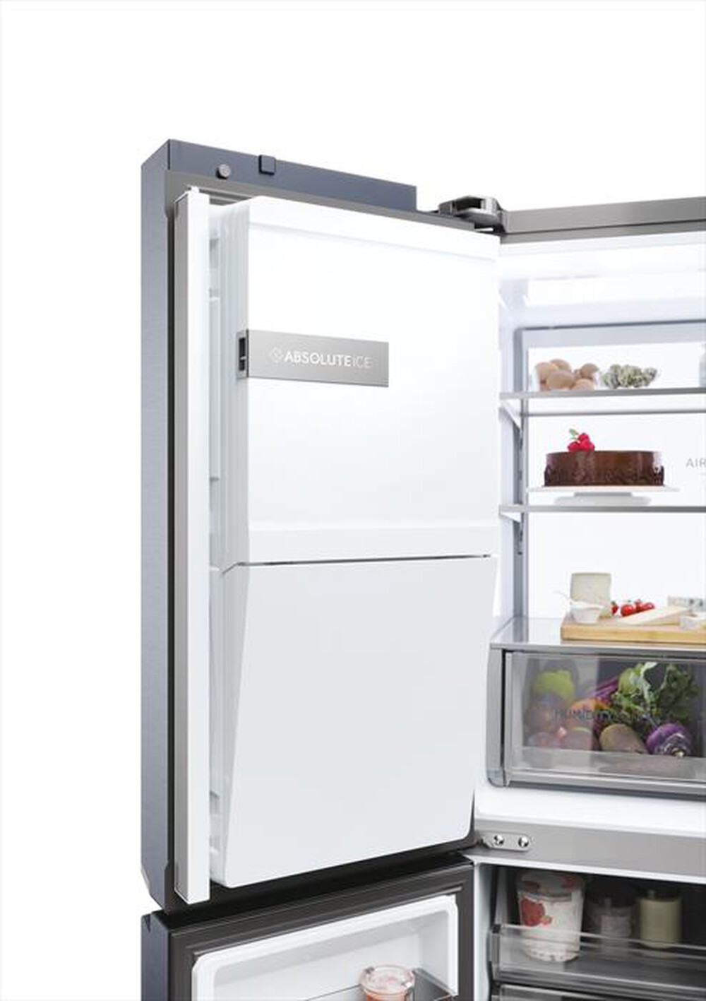 Immagine del prodotto HAIER - Frigorifero 4 porte HCR7918EIMB Classe E 601 lt-Nero